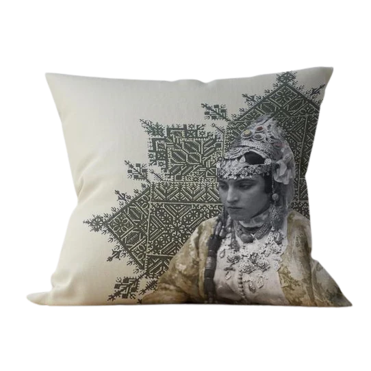 Zaina – Housse de coussin artisanale