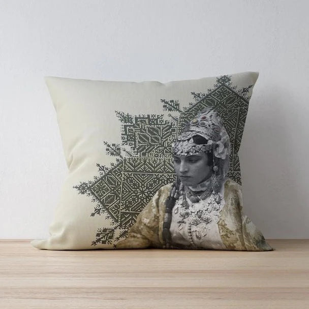Zaina – Housse de coussin artisanale