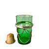 Set of 6 Green Beldi Cups with Metal