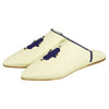 Babouches marocaines blanches pour hommes